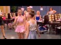 Dance Moms Maddie dancing Chandelier in the dressing room