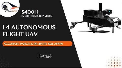 L4 Autonomous Flight UAV-Accurate Parcel Delivery Solution