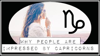 WHY PEOPLE ARE IMPRESSED BY CAPRICORN? 🧐♑️