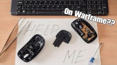 Warframe - trying out mouse and keyboard for the first time! *PS4*