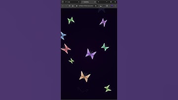 Butterflies #programación #javascript #animation #desarrolloweb #color #butterfies