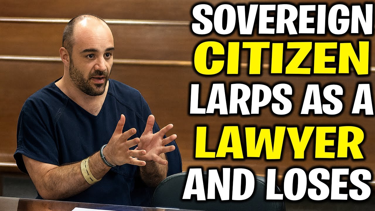 Суверенный гражданин пытается играть в адвоката — но слишком поздно понимает, что у него проблемы!