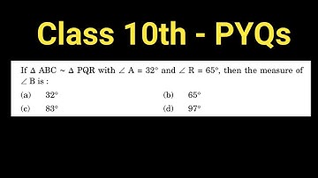 Class 10th | Chapter 6 - Triangles | Maths | Previous year questions | become a topper | Mathematics