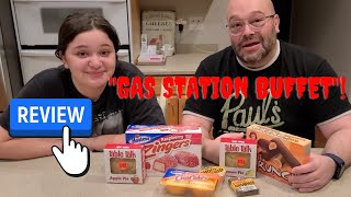 GAS STATION BUFFET! Table Talk, Raspberry Zingers, Peggy Lawton Cookies and Little Debbie Review!
