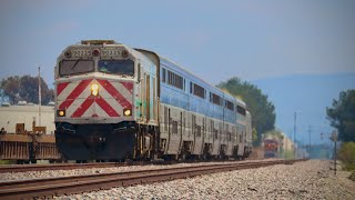 Train Action Around Fullerton and Los Angeles, CA!