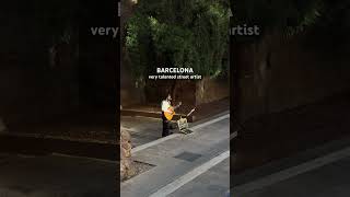 #streetartist #barcelona #travelvlog #espanya #gezivlog #sokaksanatçısı #müzik