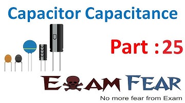 Physics Capacitor & Capacitance part 25 (Numericals) CBSE class 12