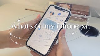 what’s on my iphone xr 2022✨| jennie case