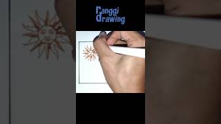 Drawing Uruguay Flag