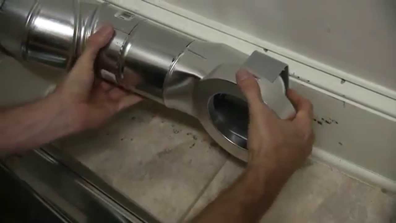 Magvent Mv 90 Magnetic Dryer Vent Installation Youtube