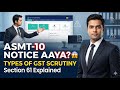ASMT-10 Notice Aaya? 😱 Types of GST Scrutiny You MUST Know | Section 61 Explained #shorts #gst