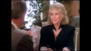 larry hagman y barbara eden en (1991) - Dallas tv serie -