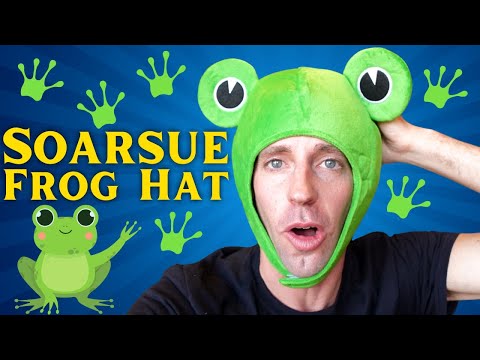 Soarsue Cute Plush Frog Hat Cap for Halloween Costume Cosplay Party ...