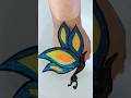 Butterfly 🦋 drawing on water 💦 wow 😲#viral #shorts