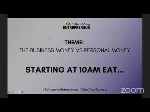 The Business Money Vs Personal Money