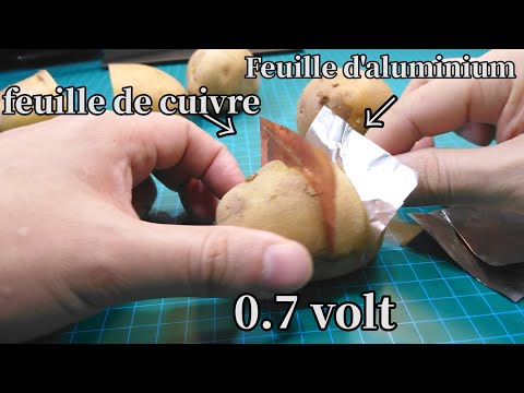 Comment fabriquer une batterie de pommes de terre
