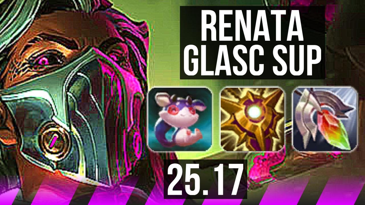 RENATA GLASC & Nilah vs NAMI & Brand (SUP) | EUW Diamond | 25.17