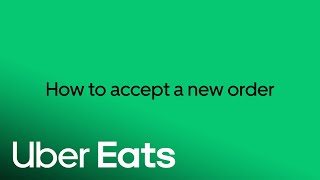 How To Accept a New Order on Uber Eats Orders | Uber Eats screenshot 5