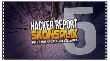 #5 GommeHD Hacker Beweis - skonsalik Hacker mit Killaura [GER|HD]