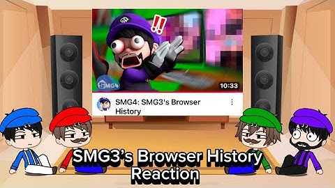Mario Luigi SMG4 And SMG3 React To SMG3’s Browser History