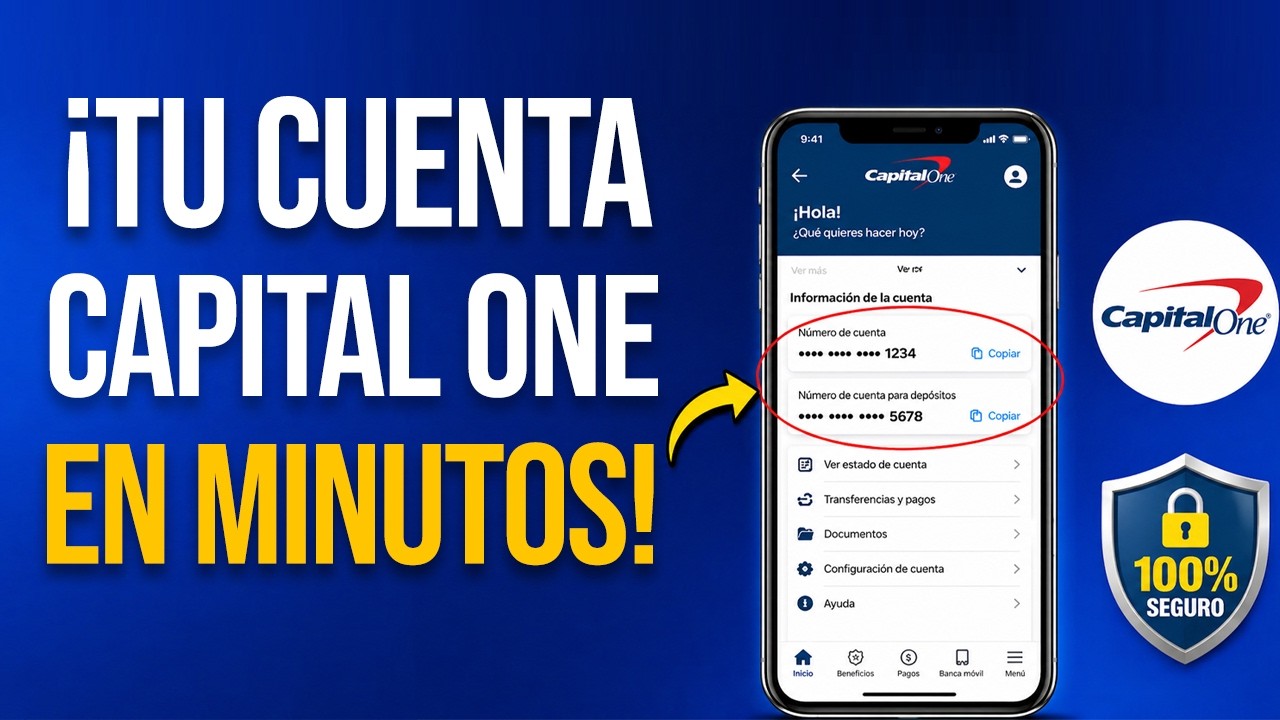 ¿Cómo ver tu número de cuenta en Capital One?