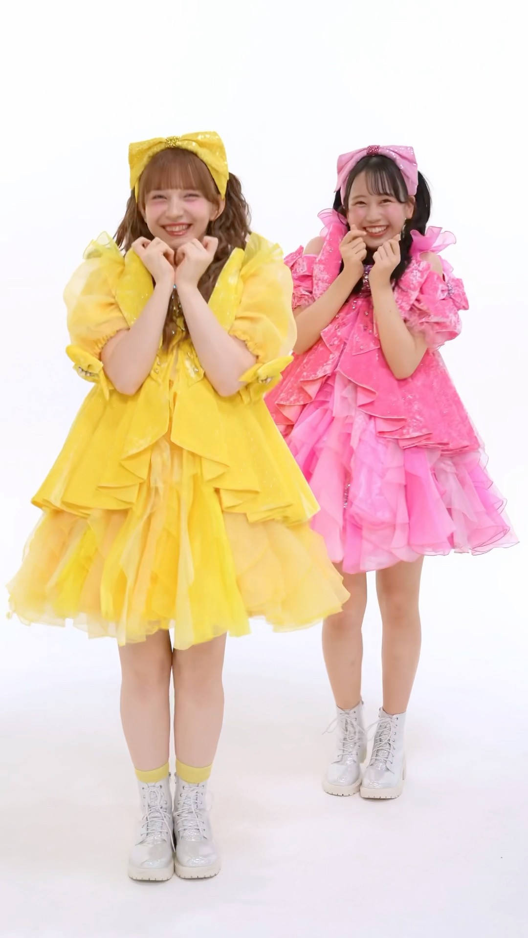 お茶目なかえる組💛🩷#かがみ#早瀬ノエル #松本かれん#ふるっぱー