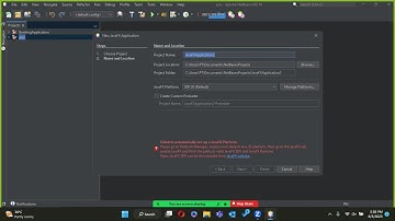Apache NetBeans IDE 18 JavaFX: Fixing "Failed to Automatically Set-up JavaFX Platform" Error sinhala