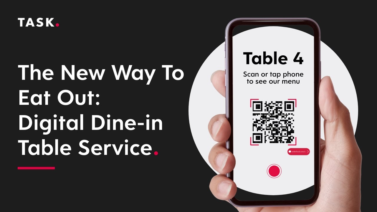 The New Way To Eat Out: Digital Dine-in Table Service - YouTube