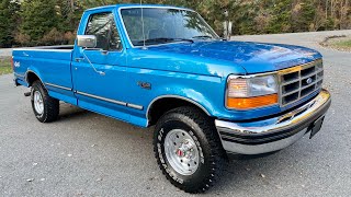 One Owner, 19k Mile 1994 Ford F-150 XLT 4x4 Walk-Around and Drive by Taylor Smith 1,808 views 6 months ago 9 minutes, 13 seconds