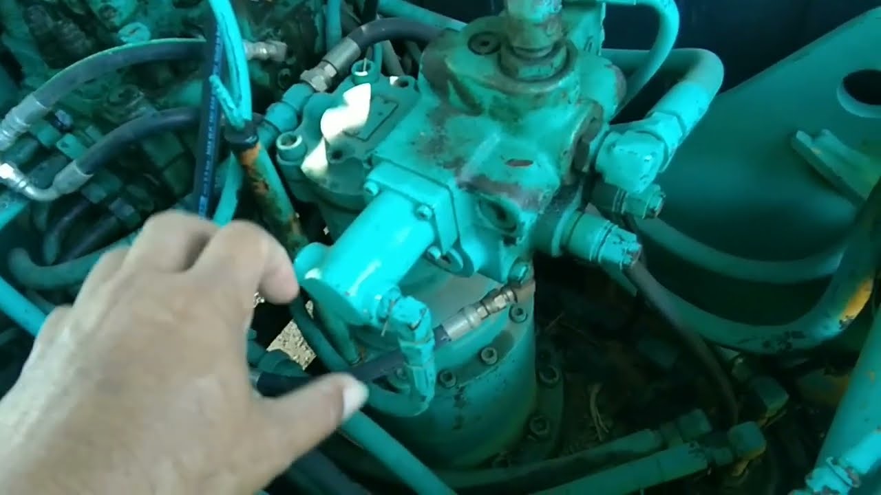 น้ำมันเฟืองสวิงหาย.ไฮดรอลิค.รั่วลงเอว