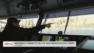 KRON4 goes below deck on the SF Bay Ferry