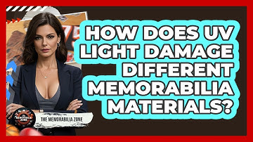 How Does UV Light Damage Different Memorabilia Materials? - The Memorabilia Zone