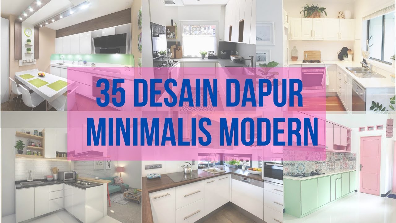 30 Rekomendasi Desain Dapur Minimalis Modern Terbaru Model Dapur