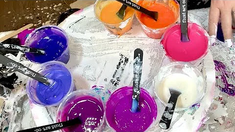 #262 Gorgeous Colours For Sunset Inspired Blooms! 🌅 Bloom Technique/ Paint Pourint