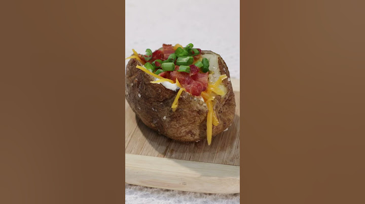 Perfect Baked Potato Recipe #shorts