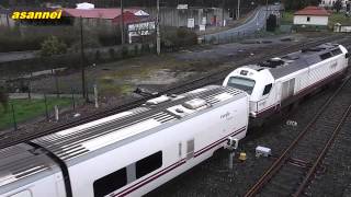 TREN HOTEL GALICIA SALIENDO DE INFESTA