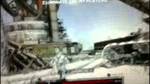 Black Ops Tomahawk kill across the map in Array