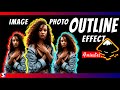 Outline Photo image in Inkscape - How to Create Outline for Photo Picture Image with Inkscape