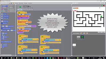 Scratch Labirent Oyunu