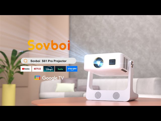 Sovboi Google TV搭載 プロジェクター S61Pro SOVBOIのプロジェクター
