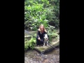 Anne Kajava natural water jump challenge