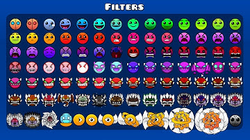 If Geometry Dash had WAY More Difficulties