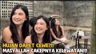 HUJAN HUJAN DAPET YANG CANTIK GIMANA GA BETAH COBA!!???