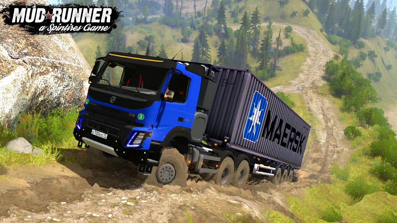 Volvo FMX 500 6x6 for Spin Tires