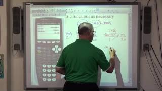 Algebra II Test 12 Study Guide