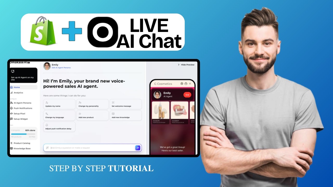 How To Add an AI Chatbot That Talks in Shopify Store in 2026 - YouTube