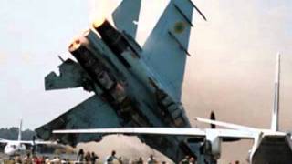 HARRIER JUMP JET CRASH - VERTICAL ACCIDENT.flv