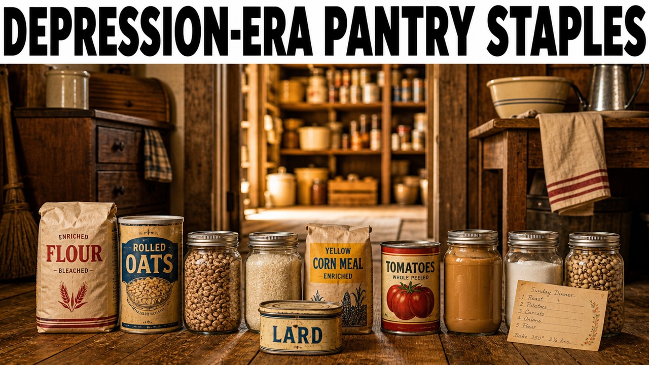 20 Depression-Era Pantry Staples Grandma Could Turn Int… — Transcript