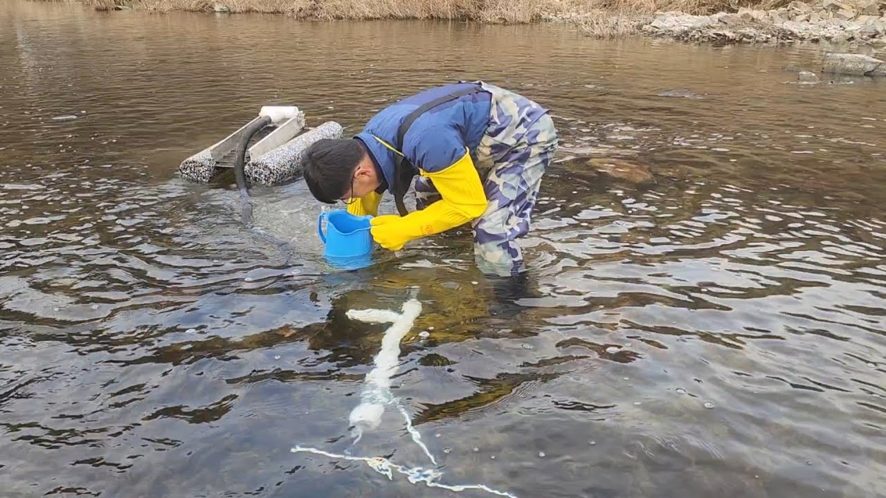 홍천교육장 구광지 사금탐사 (12월 10일)