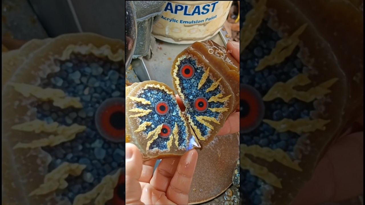 Боже мой, какой красивый голубой кристалл, потрясающие драгоценные камни!